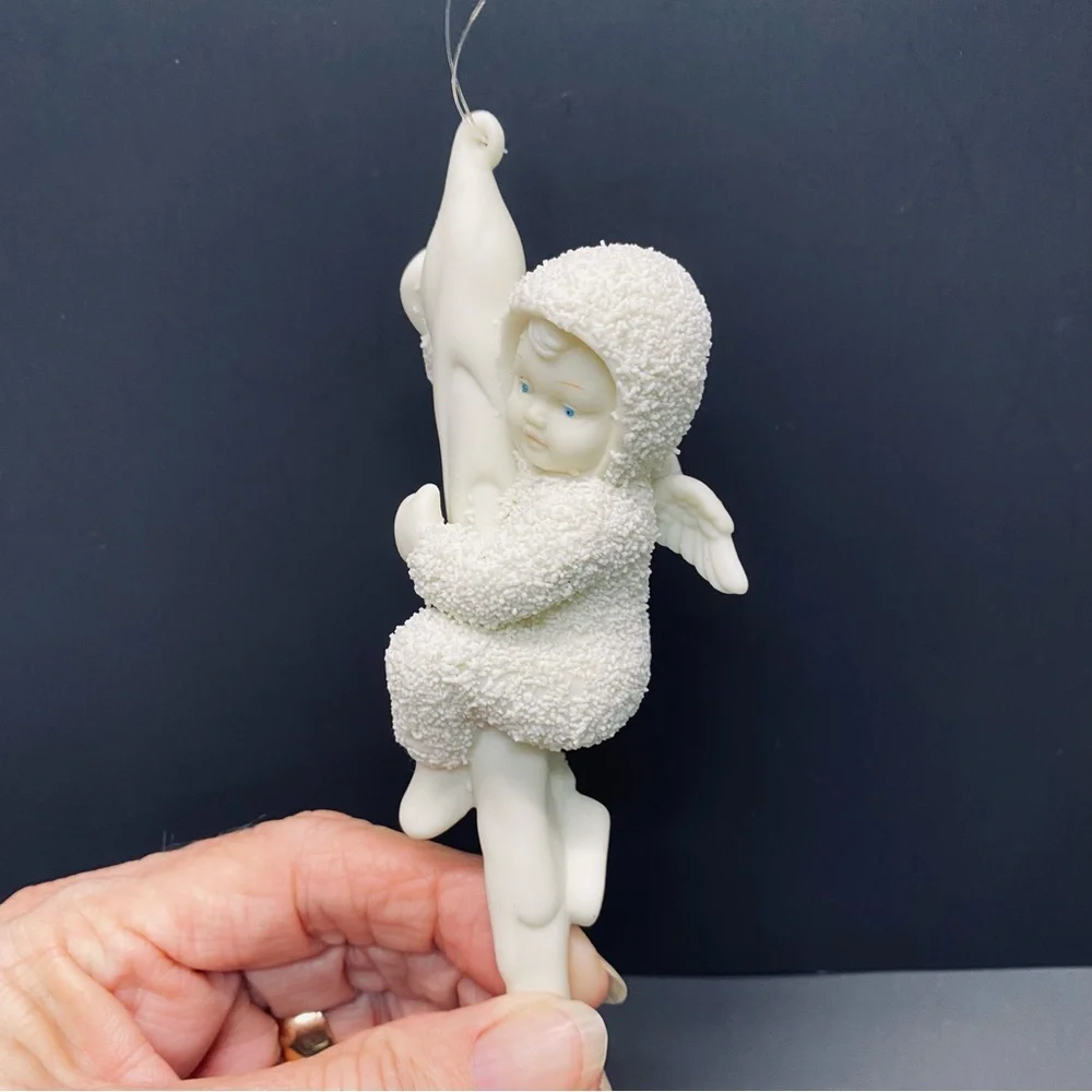 Department 56 Snowbabies Ornament Wee this is fun Icicle 6847-0 Original Box